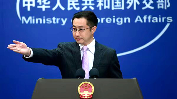 外交部：台湾问题是中国核心利益中的核心，是中美关系政治基础中的基础