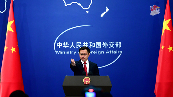 外交部:台湾的前途命运只能由包括台湾同胞在内的14亿多中国 外交部:台湾的前途命运只能由包括台湾同胞在内的14亿多中国